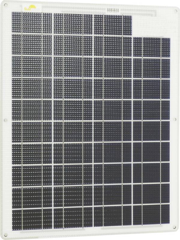 SunWare SW-40146, 42 Wp monokrystalický solární panel, 46 Wp, 12 V