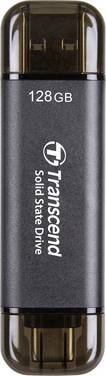 Transcend  128 GB, externí SSD disk, vícebarevná
