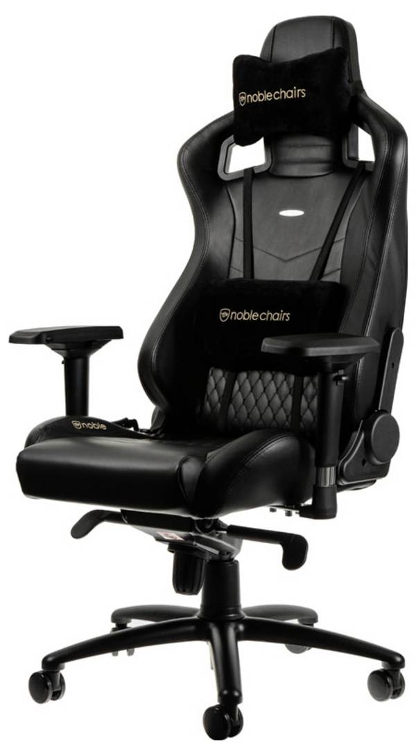 Noblechairs noblechairs EPIC Echtleder Gaming Stuhl - schwarz herní židle vícebarevná