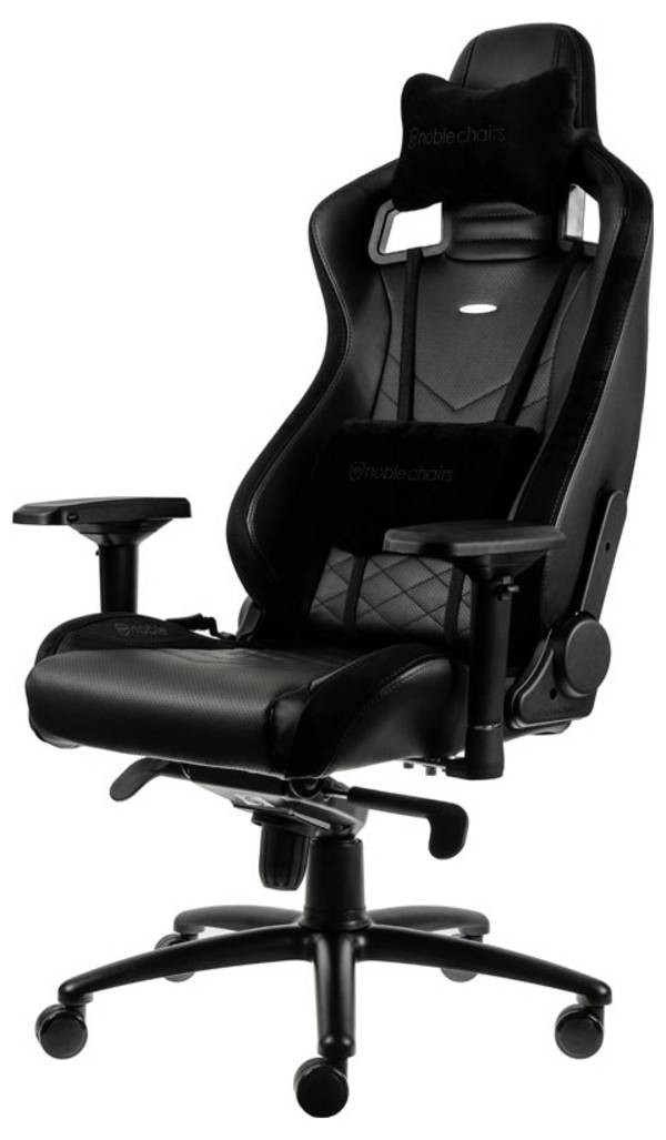 Noblechairs noblechairs EPIC Gaming Stuhl - schwarz herní židle černá