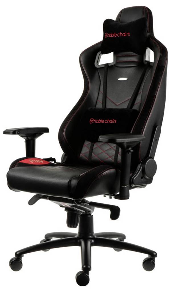 Noblechairs noblechairs EPIC Gaming Stuhl - schwarz/rot herní židle černá/červená