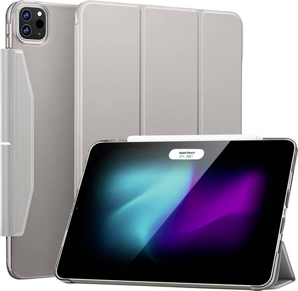 ESR Ascend Trifold obal / brašna na iPad Apple iPad Pro 11" (M4, 2024) 27,9 cm (11") Pouzdro typu kniha šedá, transparentní