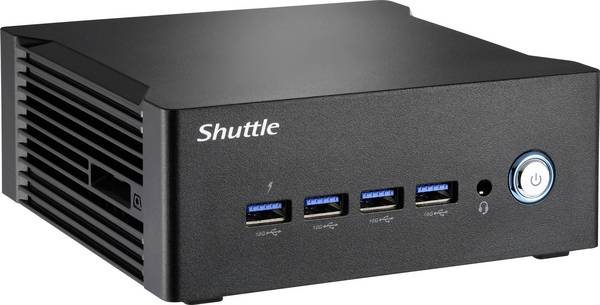 Shuttle Barebone NA10H7    AMD Ryzen 7 8845HS 5.1 GHz    AMD Radeon 780M      NA10H7