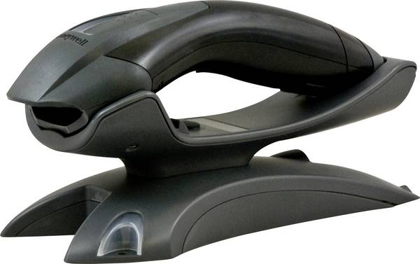 Honeywell 1202G-2USB-5 skener čárových kódů Bluetooth 1D Laser černá ruční skener vč. stojánku Bluetooth, USB