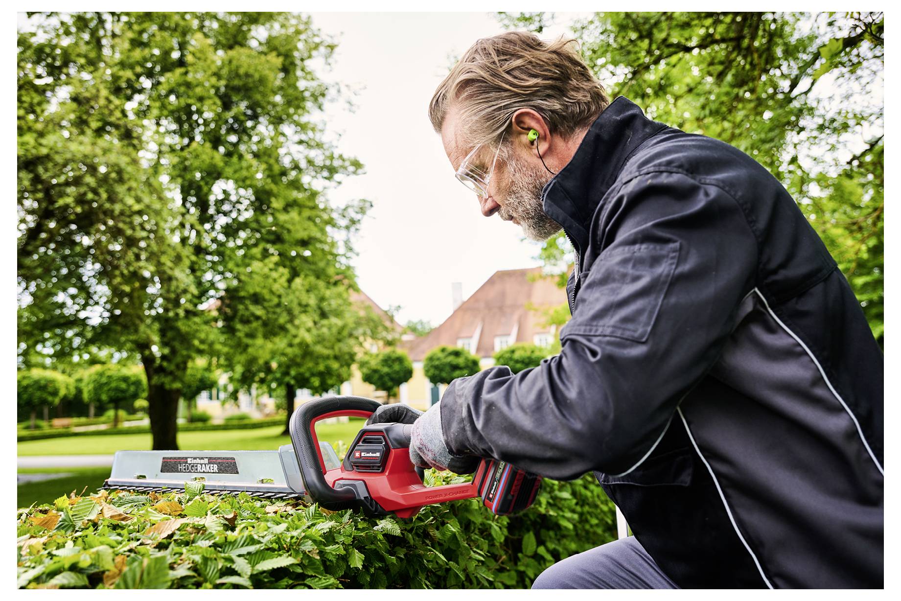 Einhell Professional Power X-Change GP-CH 18/50 Li BL-Solo akumulátor Aku nůžky na živý plot bez nabíječky, bez akumulát-3
