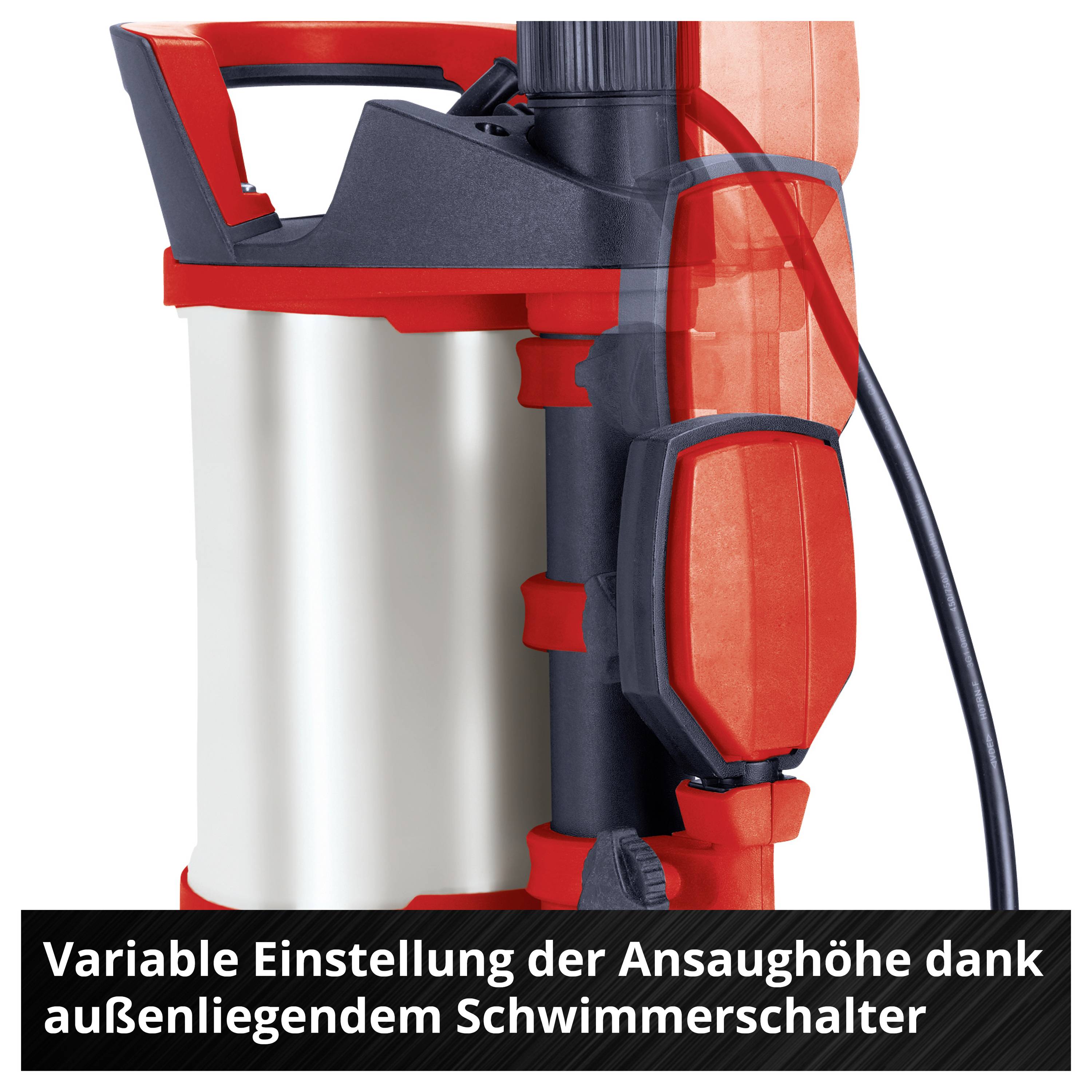 Einhell 4181515 Power X-Change Flutset GE-DP 7535 N LL ponorné čerpadlo pro užitkovou vodu 18500 l/h 9 m-6