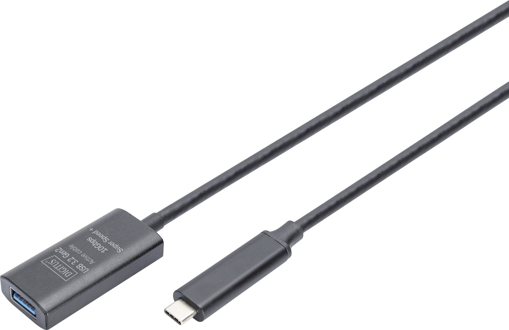 Digitus USB kabel USB 3.2 Gen2, USB 3.2 Gen2, USB 3.2 Gen1, USB 3.2 Gen1, USB 3.1 Gen2, USB 3.1 Gen1, USB 3.0 USB-C®, US-0
