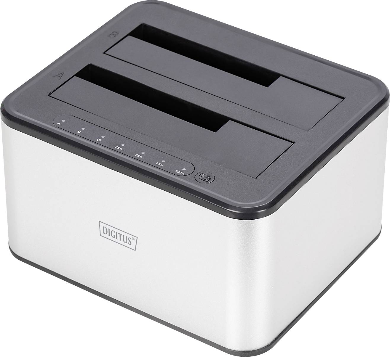 Digitus DA-71540-2 USB-A, USB, USB 3.0 SATA, SATA 6 Gb/s, SATA, SATA II, SATA III duplikační stanice pevných disků 2.5 p-0