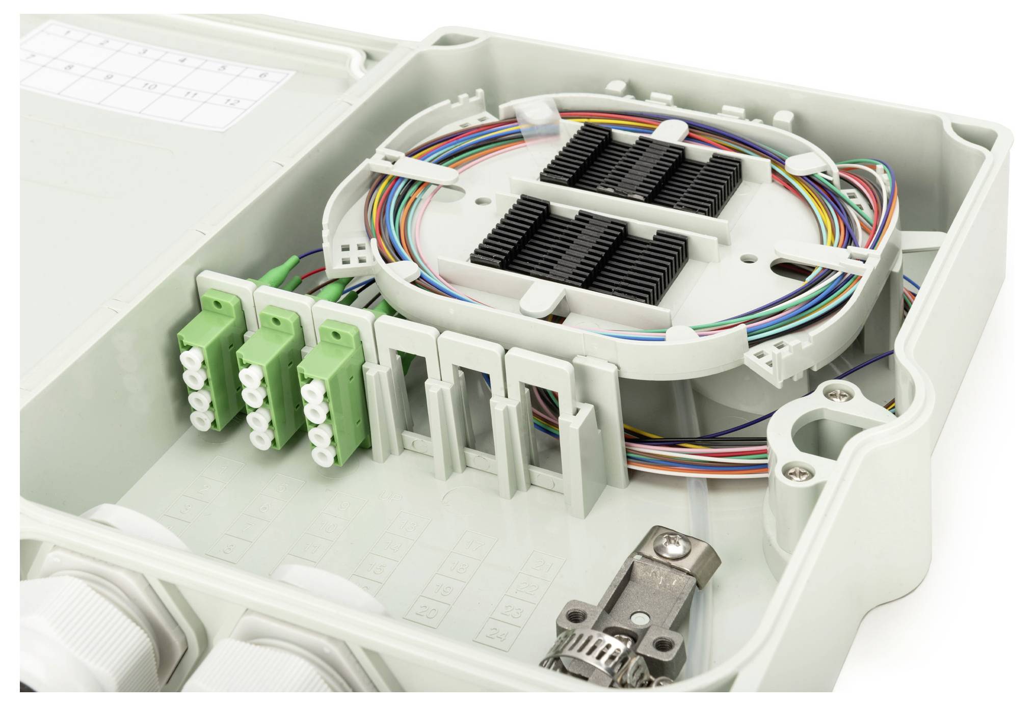 Digitus DN-968913-LCA LWL patch panel LC osazený-7