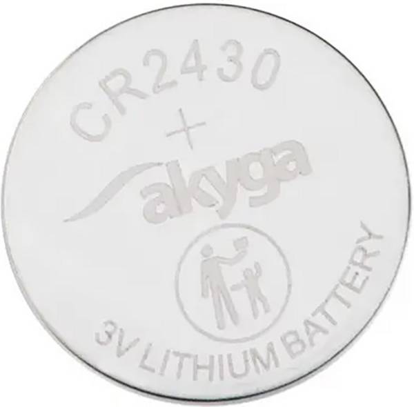 Akyga knoflíkový článek CR 2430 3 V 1 ks 280 mAh Li-MnO2 CR2430