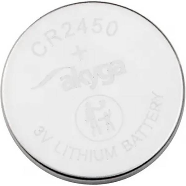 Akyga knoflíkový článek CR 2450 3 V 1 ks 600 mAh Li-MnO2 CR2450