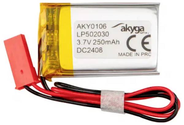 Akyga LP502030 Akupack  x Speciální akumulátor  Li-Pol 3.7 V 250 mAh