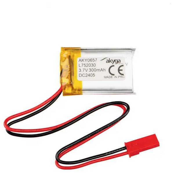 Akyga LP752030 Akupack  x Speciální akumulátor  Li-Pol 3.7 V 300 mAh