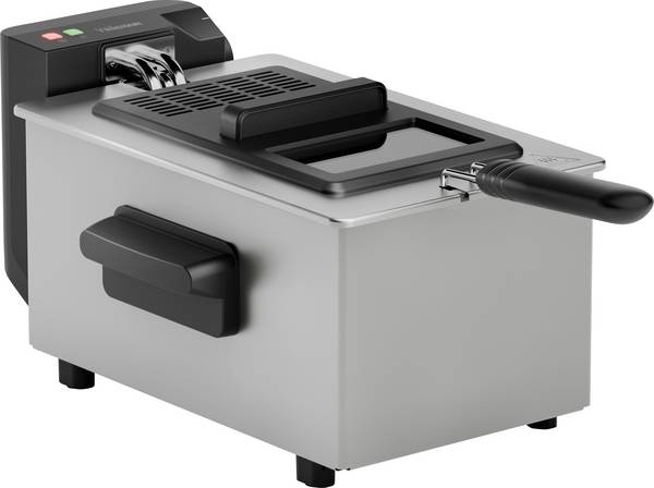 Tristar fritéza 3 l 2 000 W stříbrná, černá