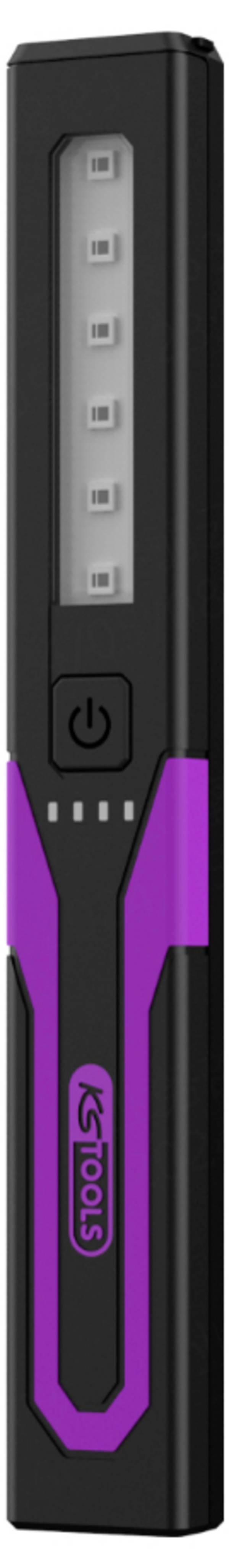 <br>  KS Tools<br>  eQi UltimateBEAM UV-Lecksuchleuchte 365 <br>  eQi UltimateBEAM UV-Lecksuchleuchte 365<br>  UV LED<br>  pracovní svítidlo<br>  s klipem na opasek<br>  <br>  <br>  8 h<br>  <br>