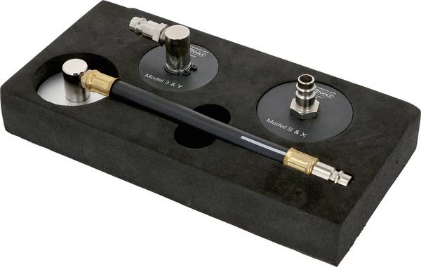 KS Tools 160.0695 Sada adaptérů pro odvzdušnění brzd Tesla, 3 ks