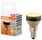 Úsporná LED žárovka Osram, 3,5 W, 300 lm, teplé bílé světlo, patice E14. Obal zobrazuje specifikace a záruku.