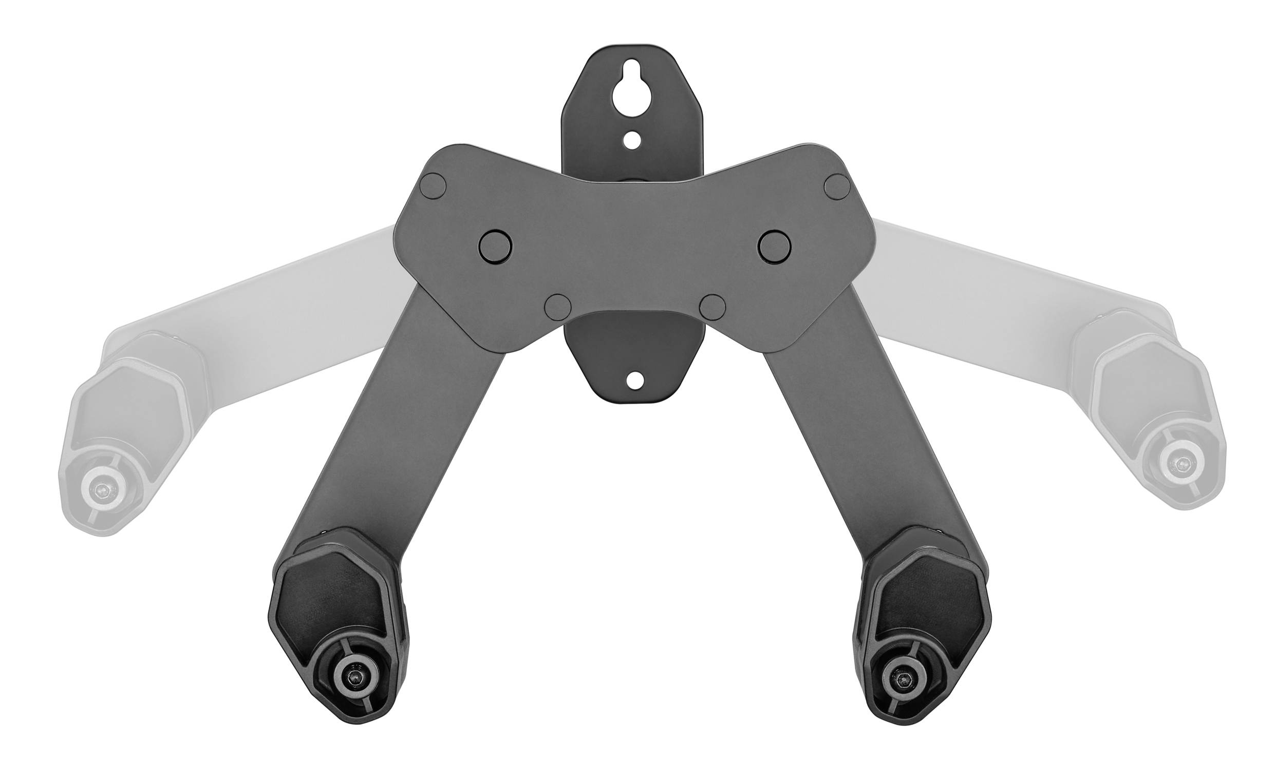 Elevar LBM-05 nástěnný držák na jízdní kolo Počet parkovacích míst=1 ocel, PVC, silikon matná černá-7