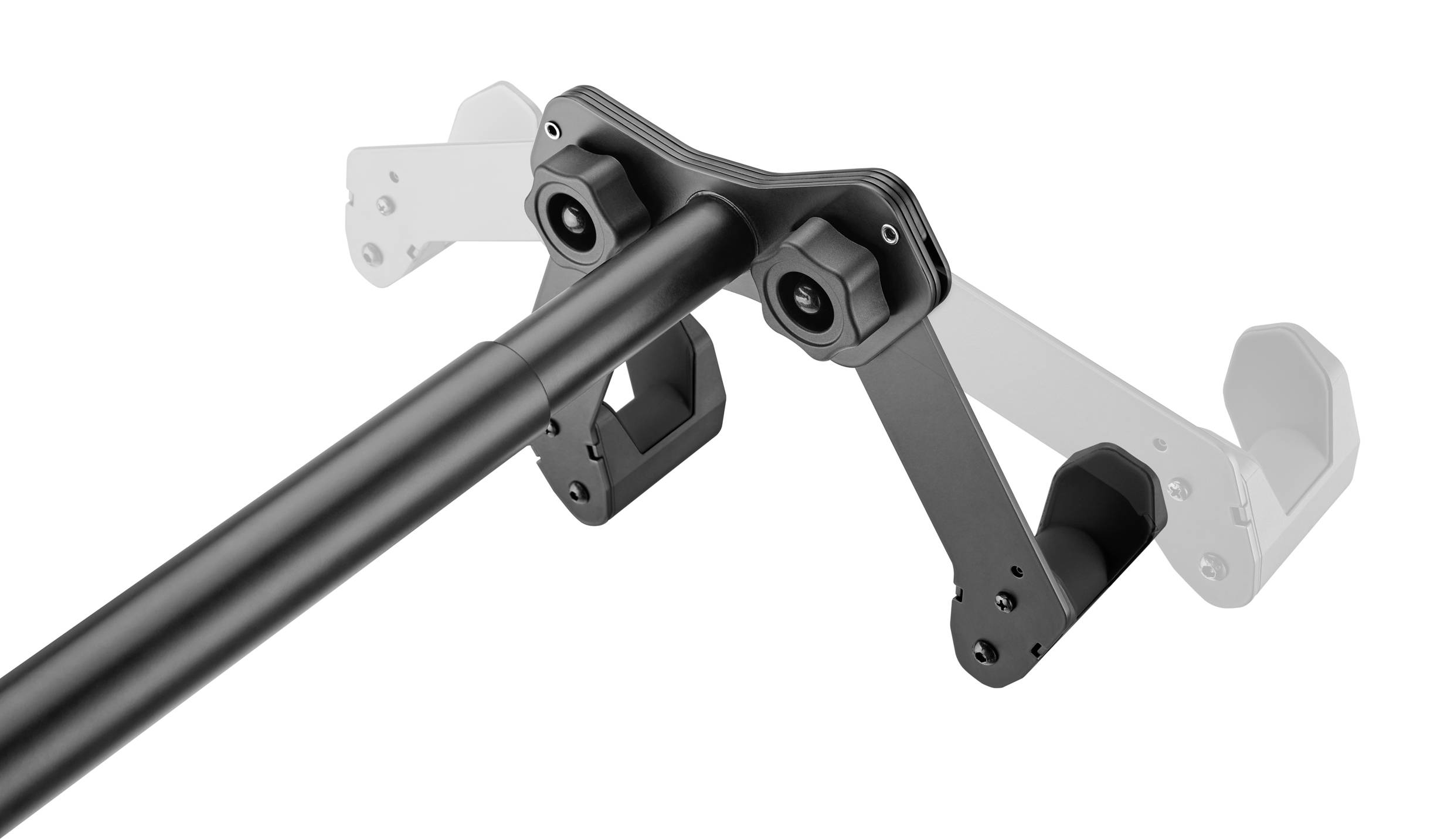 Elevar LBM-05 nástěnný držák na jízdní kolo Počet parkovacích míst=1 ocel, PVC, silikon matná černá-8