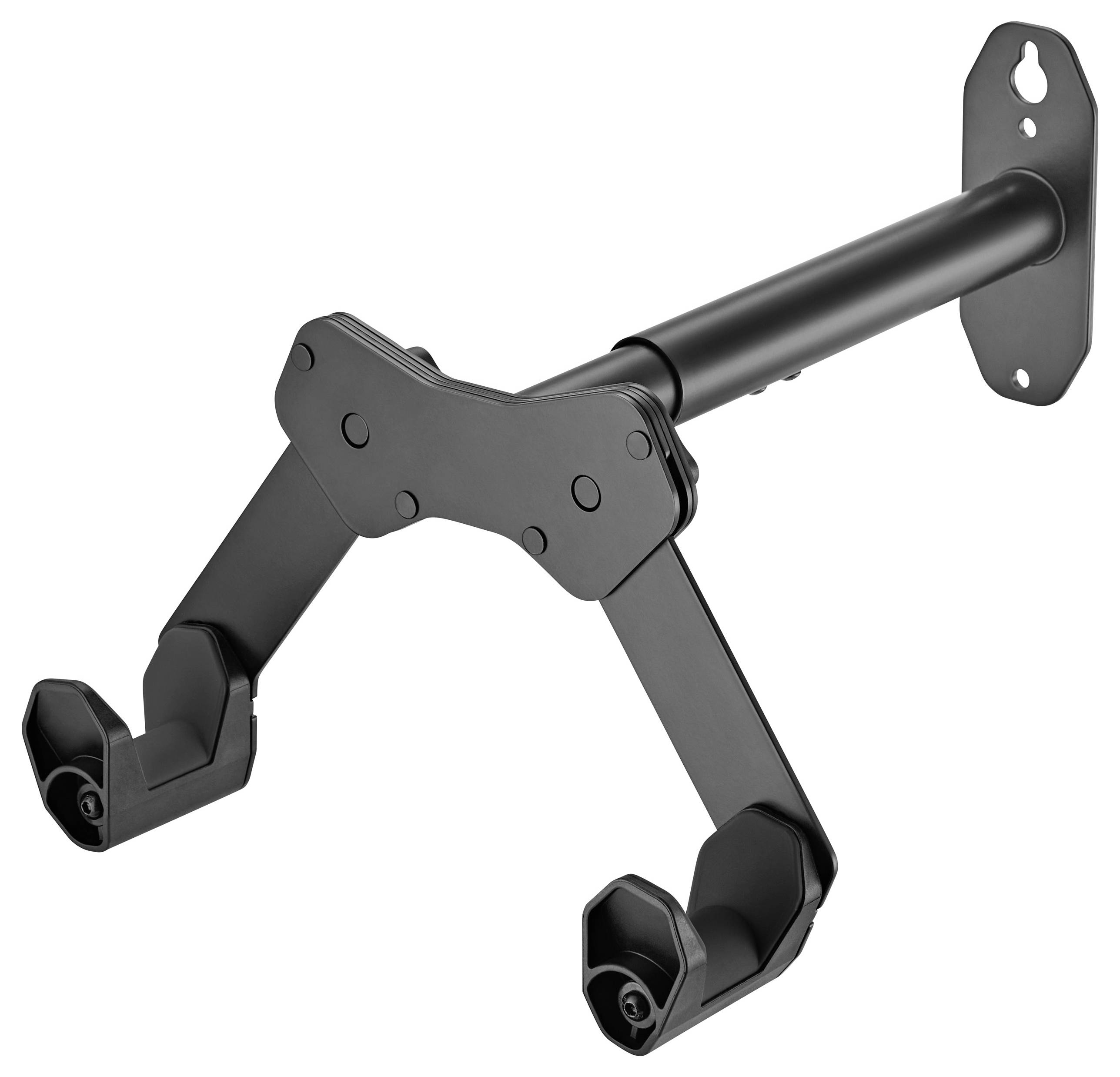 Elevar LBM-05 nástěnný držák na jízdní kolo Počet parkovacích míst=1 ocel, PVC, silikon matná černá-1