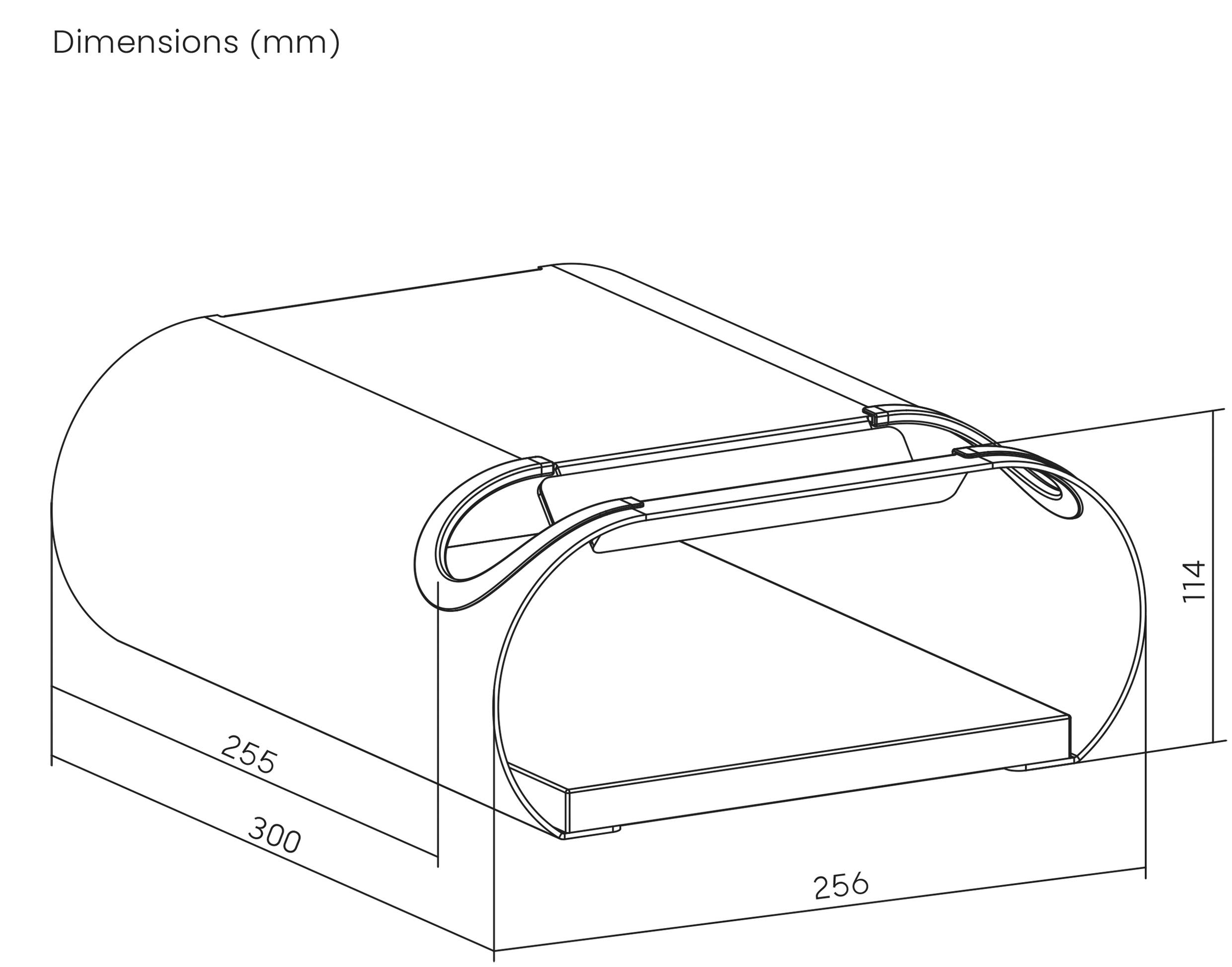 Elevar LBM-01 nástěnný držák na jízdní kolo Počet parkovacích míst=1 ocel, PVC, silikon, MDF bílá, šedá-5