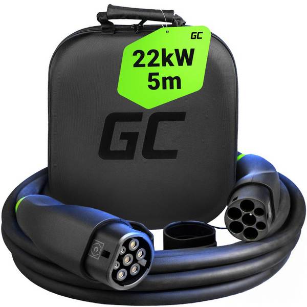 Green Cell GC-EVKABGC01 nabíjecí kabel pro emobility  5 m vodotěsné