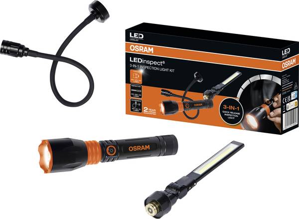 Osram Automotive LEDIL417 LEDinspect 3-IN-1 INSPECTION LIGHT LED pracovní osvětlení    500 lm