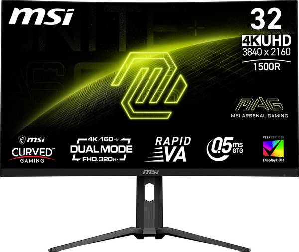MSI 9S6-3DC54A-032 herní monitor 80 cm (31.50 palec)16:9, 0.5 ms