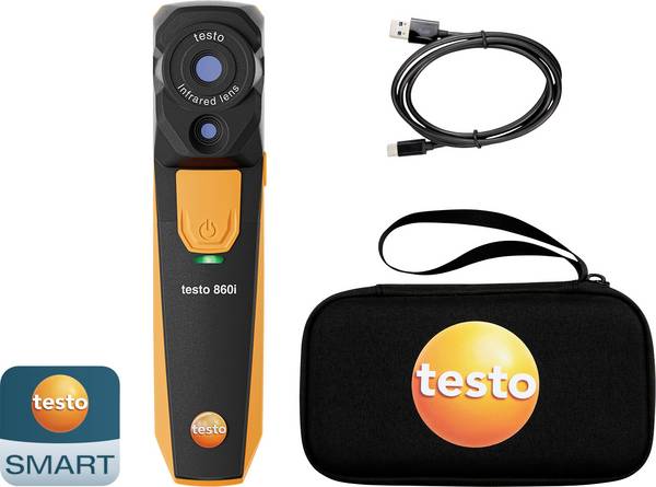 testo 860i Set termokamera, -20 do 350 °C, 9 Hz, 0563 0860