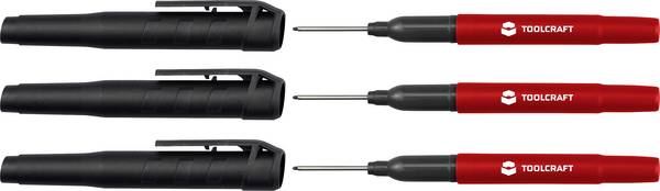 TOOLCRAFT  TO-10179735 popisovač pro vrtání otvorů   1 mm 3 ks