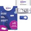 Avery-Zweckform POL20MA66-20DR štítek se jménem (š x v) 68 mm x 22 mm 20 ks