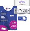 Avery-Zweckform POL30MA66-20DR štítek se jménem (š x v) 70 mm x 30 mm 20 ks