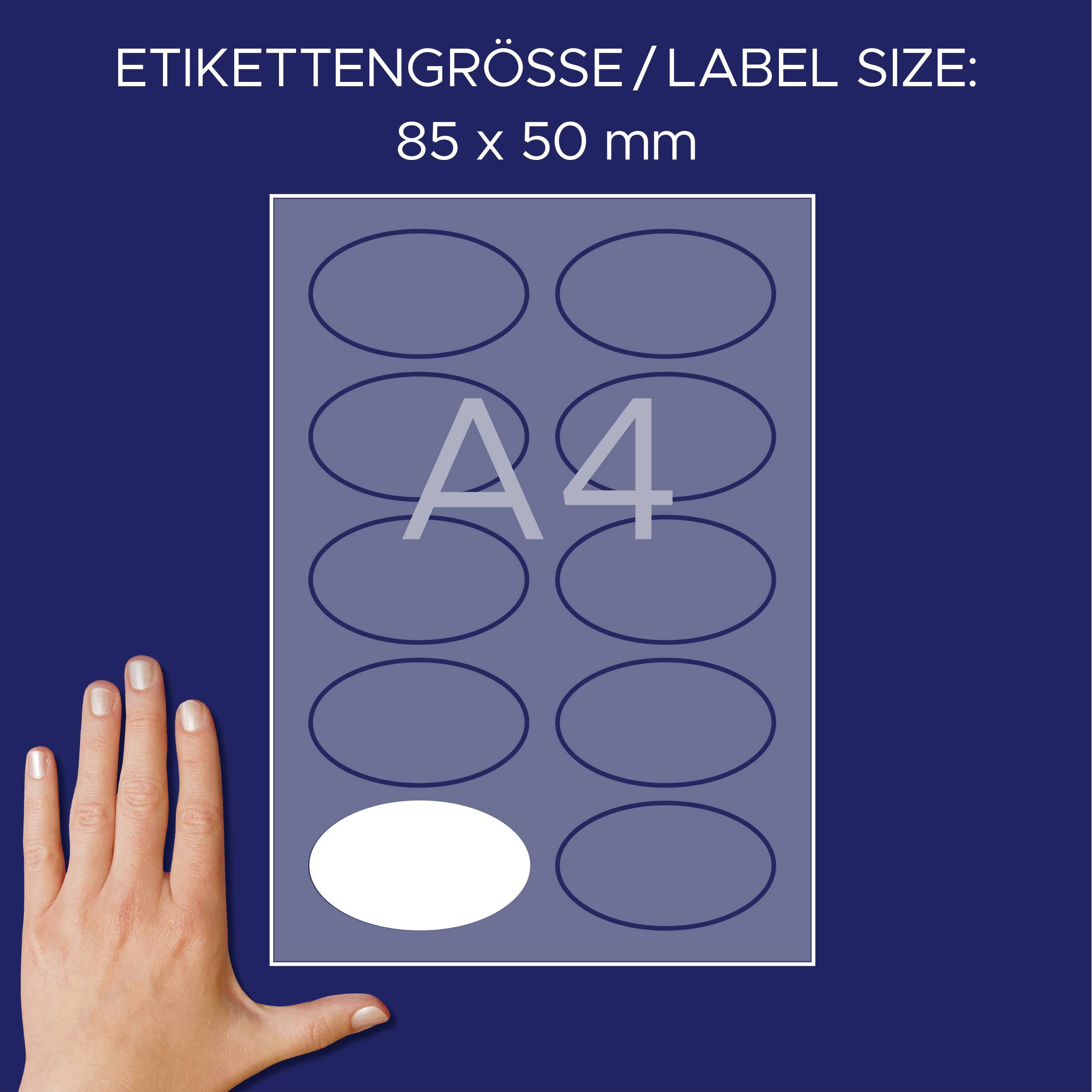 Avery-Zweckform L4882-20 štítek se jménem Kennzeichnungsetiketten (š x v) 85 mm x 50 mm 200 ks-10