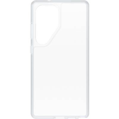 Průhledný kryt na mobilní telefon s přesnými výřezy pro fotoaparát a konektory, vhodný pro smartphone.