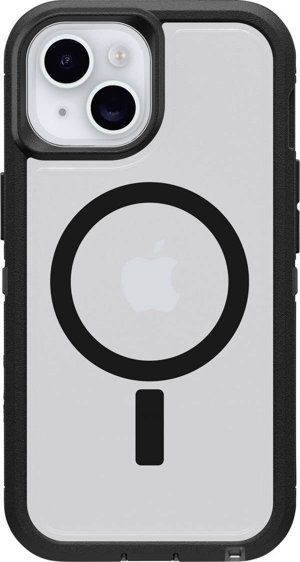 Otterbox Defender Series XT zadní kryt na mobil Apple iPhone 17e, iPhone 16e, iPhone 15, iPhone 14, iPhone 13 transparentní, černá 1552552, Kompatibilní s MagSafe 77-98196