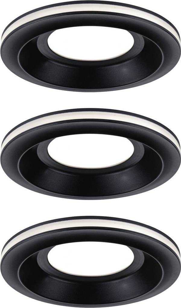 Paulmann 92252 Sormus LED vestavné svítidlo, LED, 4.8 W, černá