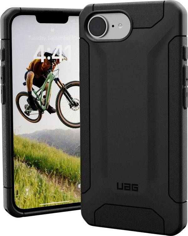 Urban Armor Gear Scout venkovní pouzdro Apple iPhone 17e, iPhone 16e černá odolné vůči nárazům 114508B14040