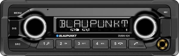 Blaupunkt DUBAI 424 autorádio Bluetooth® handsfree zařízení, DAB+ tuner