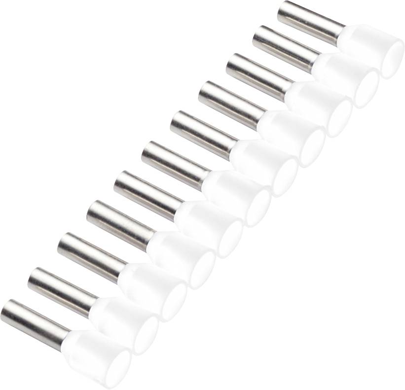 Cimco 187505 dutinka 0.5 mm² částečná izolace bílá 500 ks