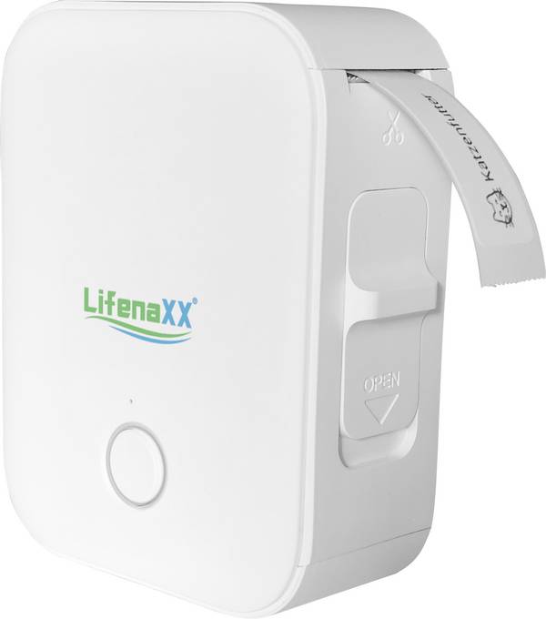 Lifenaxx LX-048 tiskárna štítků  termotransferová  Šířka etikety (max.): 15 mm