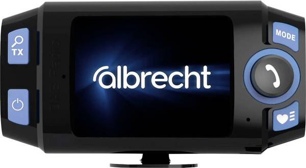 Albrecht DR 55 Mini DAB+ rádio adaptér do auta streamování hudby přes Bluetooth, funkce handsfree