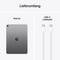 Součást dodávky iPad Air: zobrazen iPad Air a nabíjecí kabel USB-C.