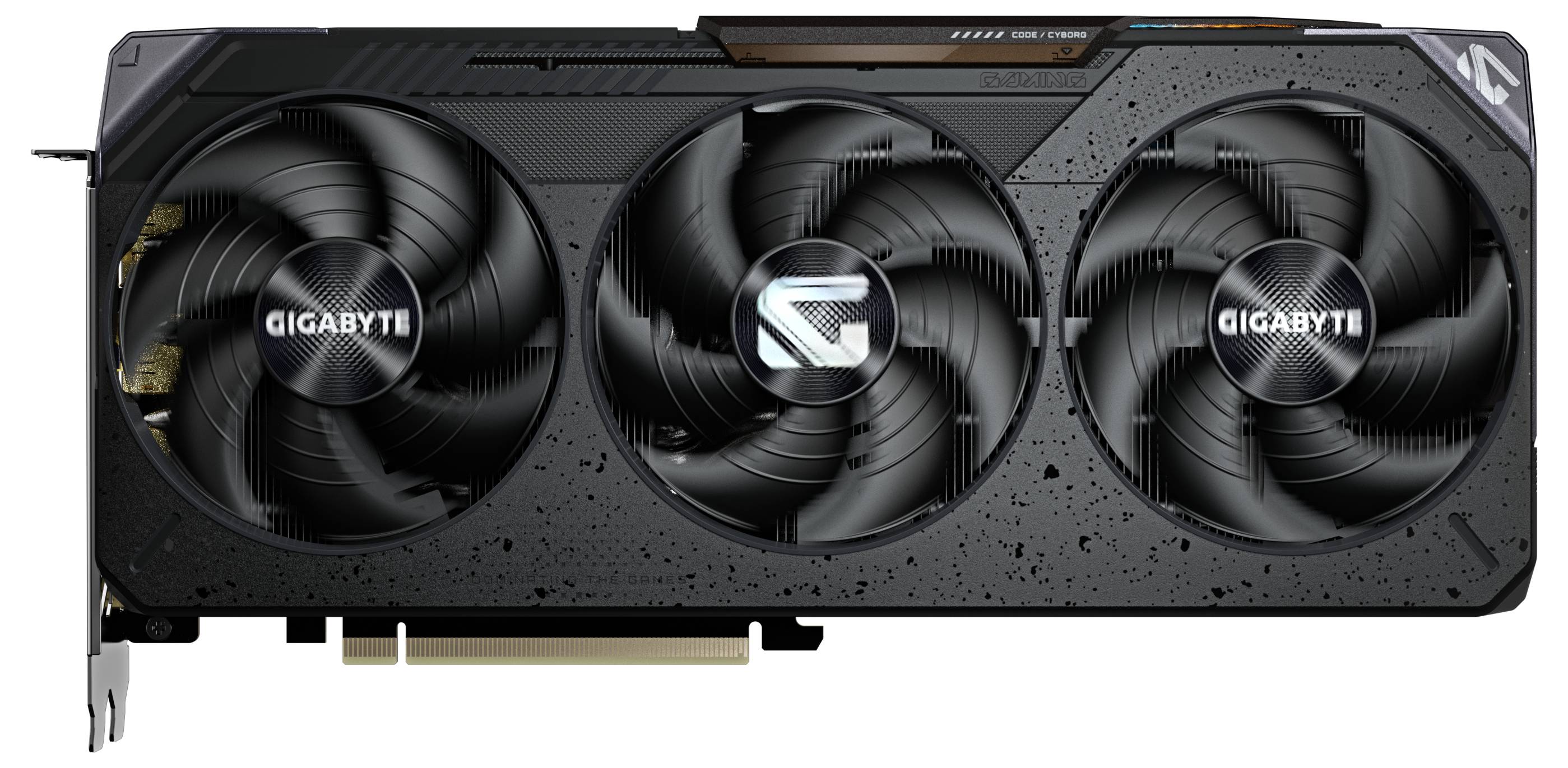 Grafická karta Gigabyte se třemi ventilátory a rozhraním PCIe. Ideální pro výkonné hraní her a grafické zpracování.