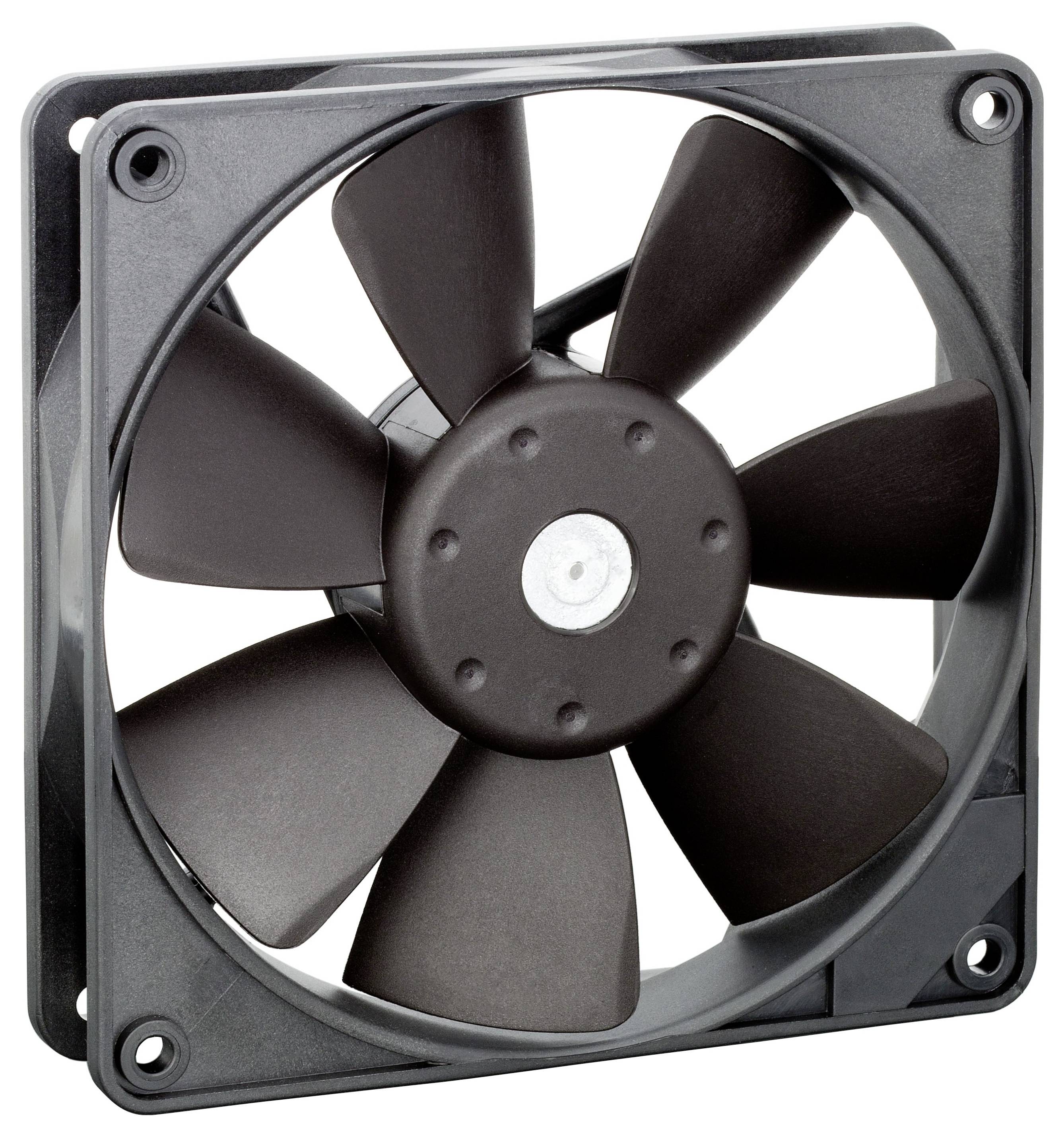 EBM Papst 4412/2N axiální ventilátor, 12 V/DC, 205 m³/h, (d x š x v) 119 x 119 x 38 mm, 9293510512-0