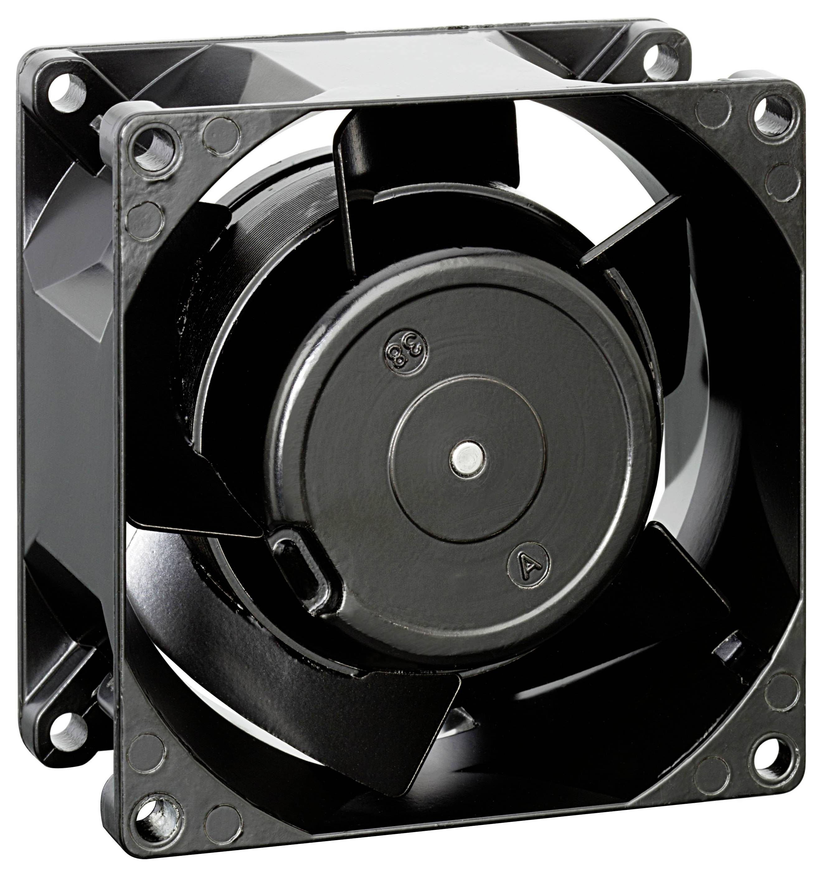EBM Papst 8556A axiální ventilátor, 230 V/AC, 52.0 m³/h, (d x š x v) 80 x 80 x 38 mm, 9244014648-0