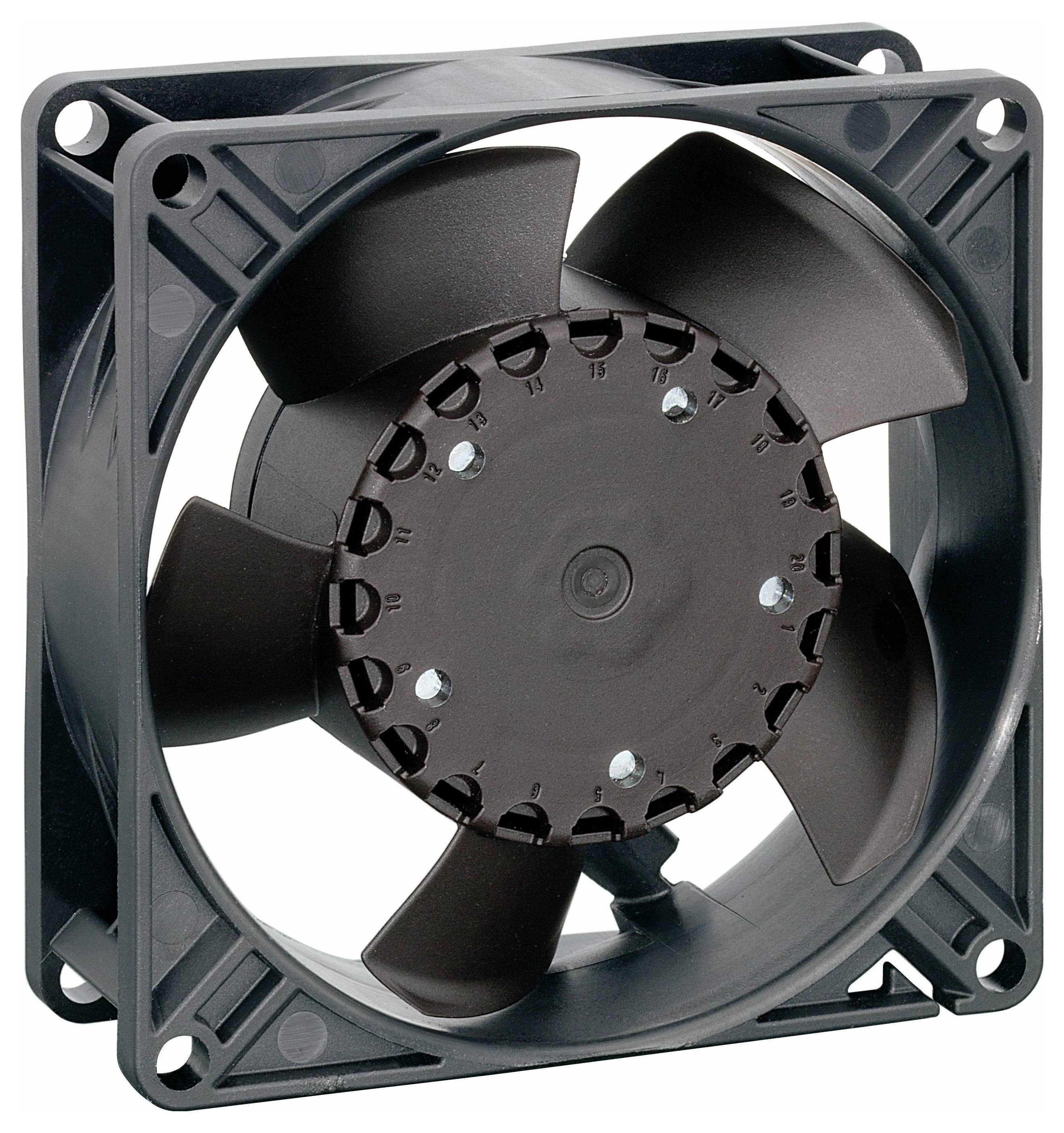 EBM Papst 3314NHHU axiální ventilátor, 24 V/DC, 104 m³/h, (d x š x v) 92 x 92 x 32 mm, 9293510112-0