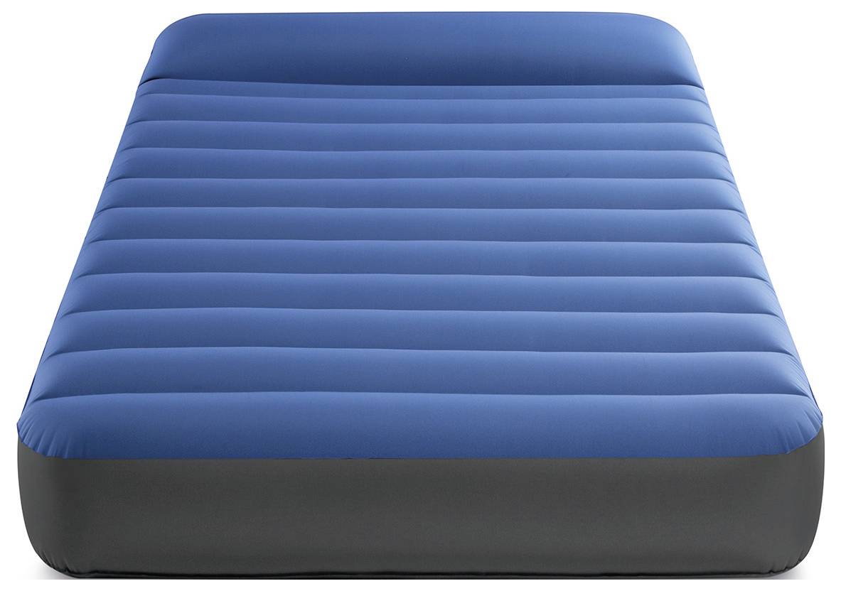 Intex TruAire Dura-Beam Twin Kempingová matrace modrá, šedá 64011 Zatížitelnost (hmotnost) (max.) 136 kg-1