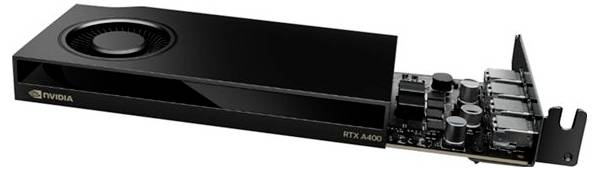 Nvidia grafická karta Nvidia RTX™ A400 RTX A400 4 GB GDDR6-RAM PCIe x8 mini DisplayPort Sopka-0