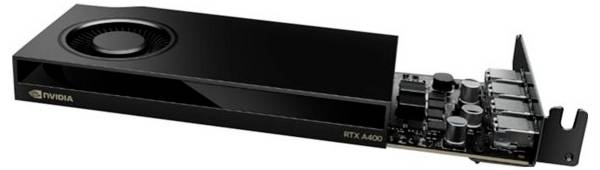 Nvidia grafická karta Nvidia RTX™ A400 RTX A400  4 GB GDDR6-RAM  PCIe x8  mini DisplayPort Sopka