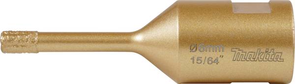 Makita  D-79918 dutá vrtací korunka  6 mm diamantová vrstva 1 ks